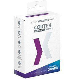 Sleeves Cortex Lilla MATTE x100 66x91 Ultimate Guard Standard Size