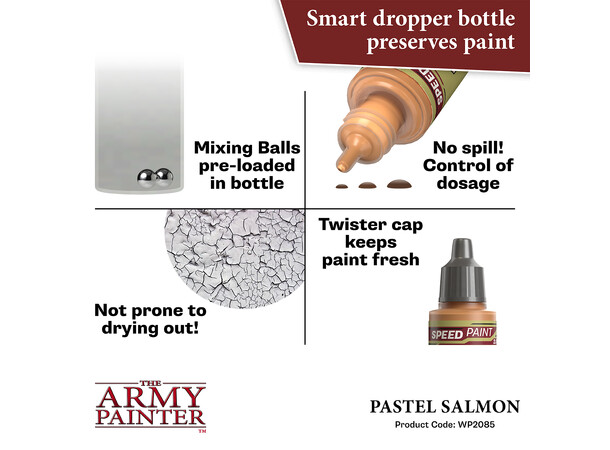 Speedpaint 2.0 Pastel Salmon Army Painter - 18ml 