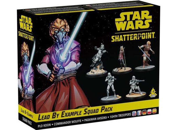 Star Wars Shatterpoint Lead by Example Expansion till Star Wars Shatterpoint 