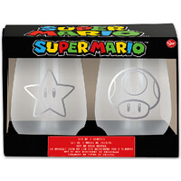 Super Mario Glass - 2 stk 