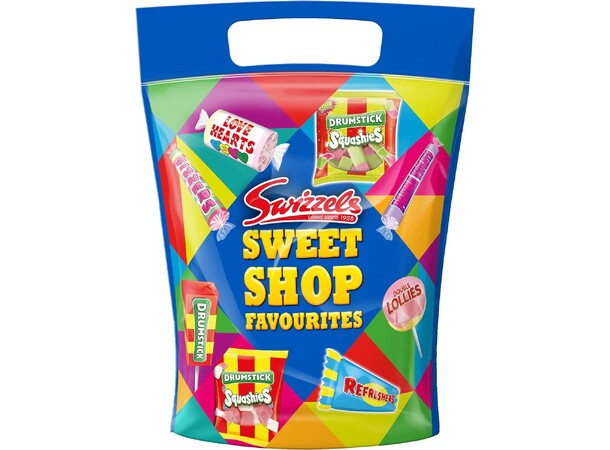 Sweet Shop Favourites 450g Love Hearts, Double Dip, Refreshers+