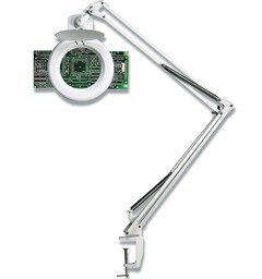 UNILUX Zoom Lupelampe LED Lampe for miniatyr- og hobbyarbeid