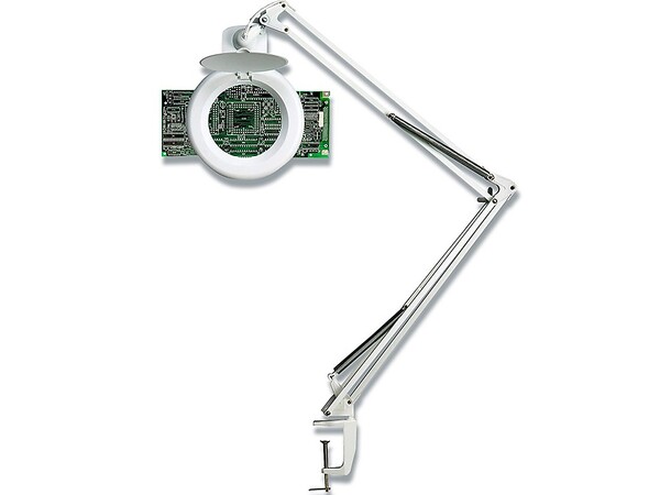 UNILUX Zoom Lupelampe LED Lampe for miniatyr- og hobbyarbeid