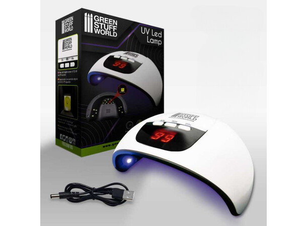 Ultraviolet LED Lamp - UV-ljus Green Stuff World 