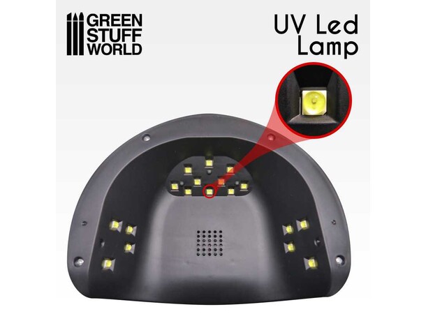 Ultraviolet LED Lamp - UV Lys Green Stuff World 