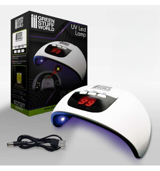 Ultraviolet LED Lamp - UV Lys Green Stuff World