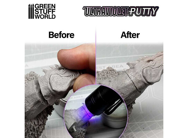 Ultraviolet UV Putty - 50 ml Green Stuff World