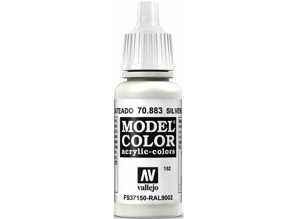Vallejo Model Color Silver Grey 17ml 