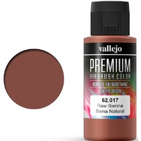 Vallejo Premium Raw Sienna 60ml Premium Airbrush Color