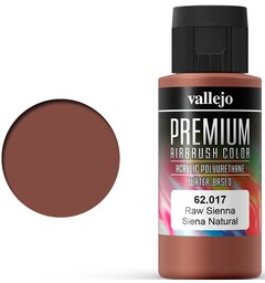 Vallejo Premium Raw Sienna 60ml Premium Airbrush Color