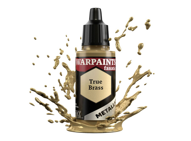 Warpaints Fanatic True Brass Army Painter Metallic