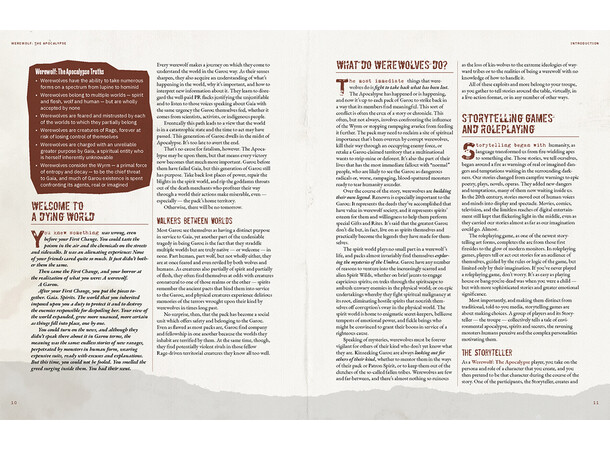 Werewolf Apocalypse RPG Core Book 