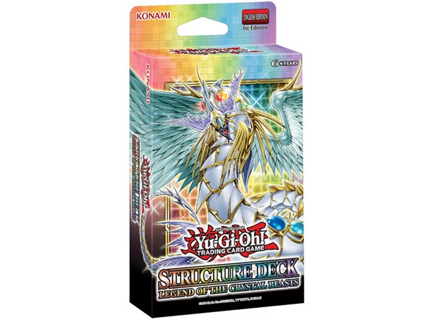 Yu Gi Oh Crystal Beasts Structure Deck Legend of the Crystal Beasts