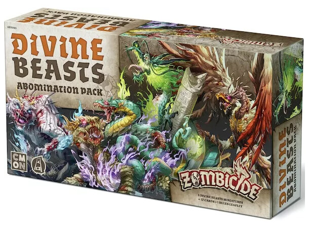 Zombicide Divine Beasts Expansion Expansion till Zombicide 