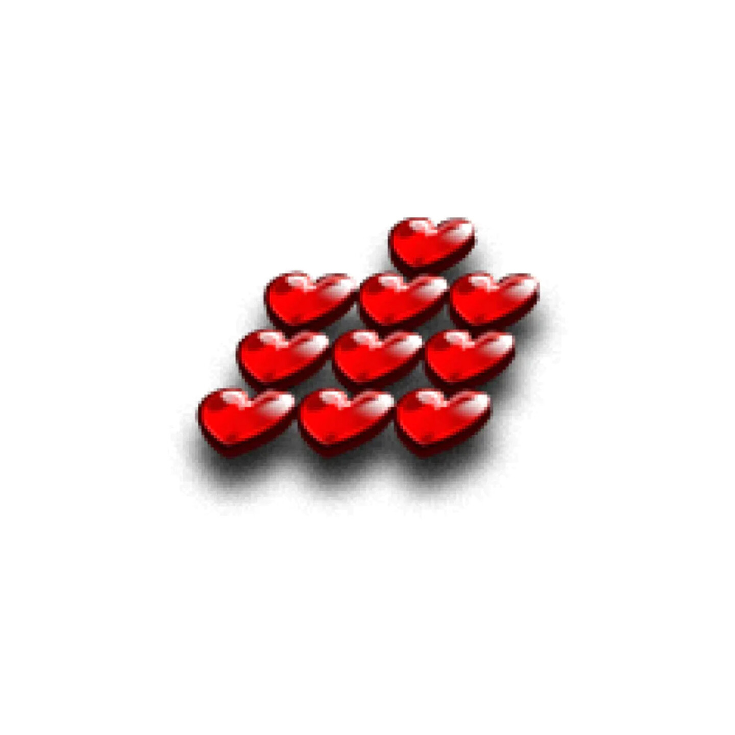 Binding of Isaac Four Souls Heart Tokens