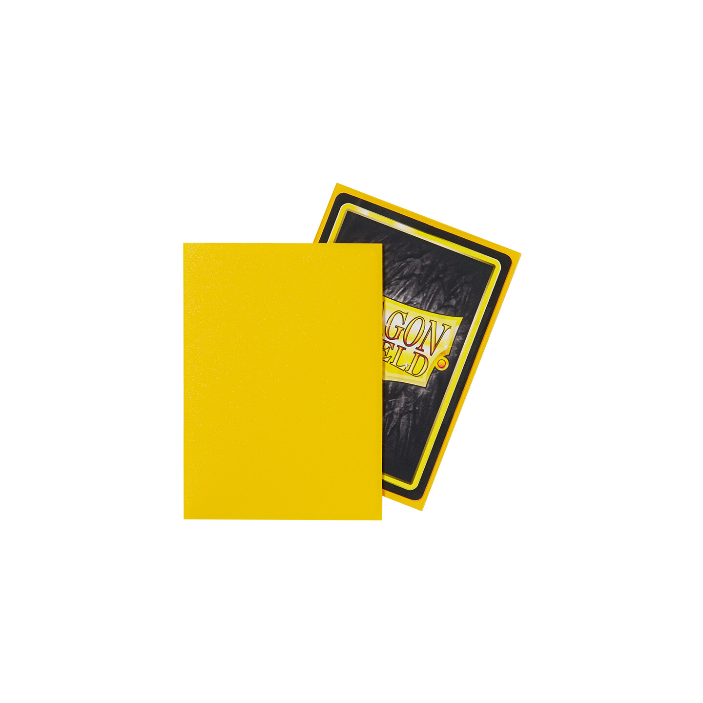 Sleeves Matte Yellow x100 66x91 Dragon Shield
