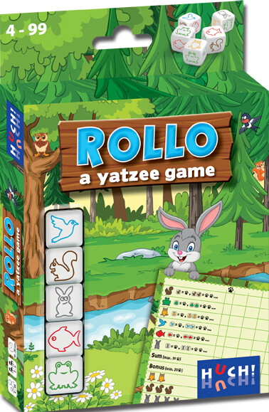 Rollo Yatzee Game Terningspill Norsk utgave