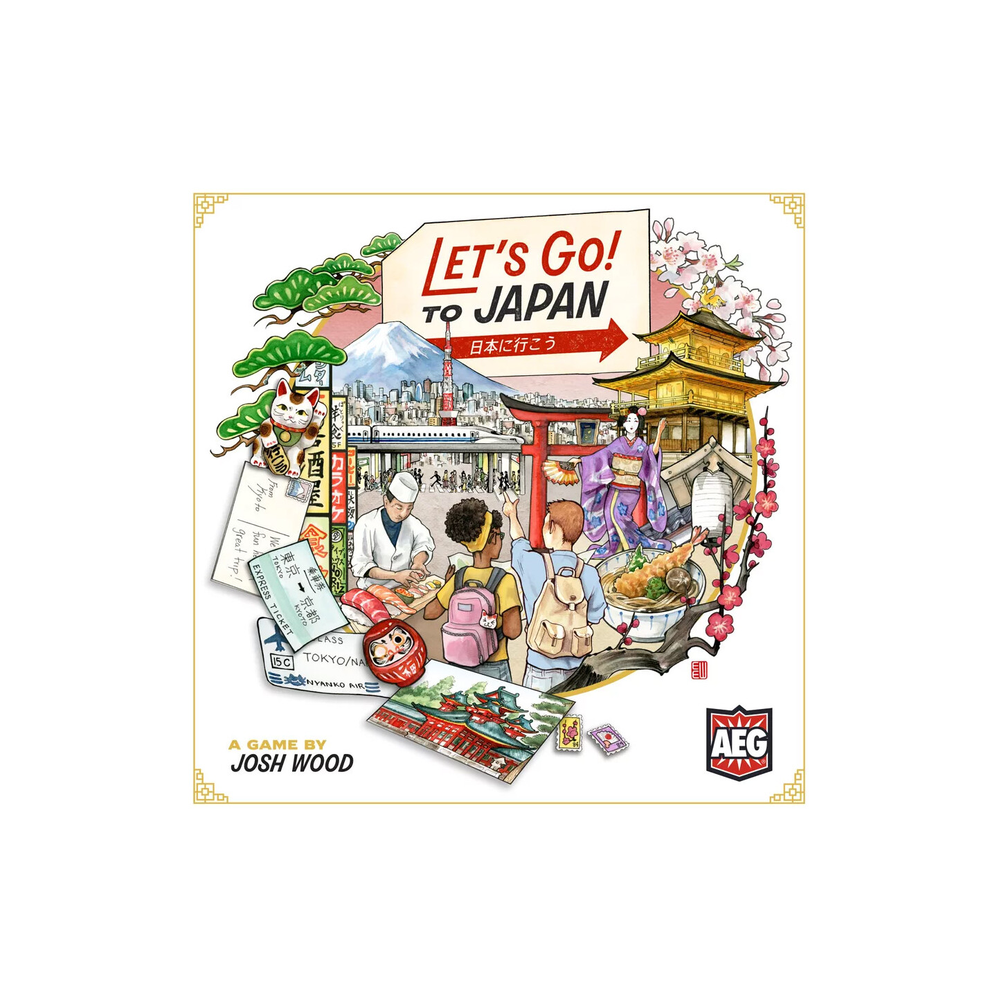 Lets Go To Japan Brettspill