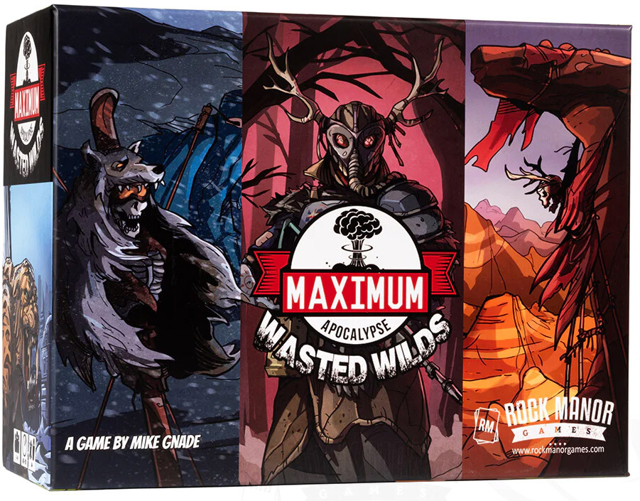 Maximum Apocalypse Wasted Wilds Brettspill