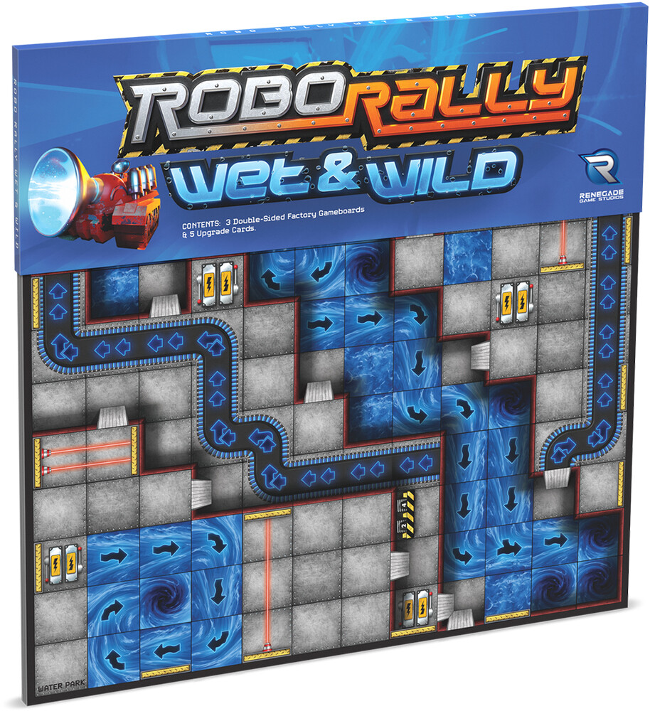 Robo Rally Wet & Wild Expansion Utvidelse til Robo Rally