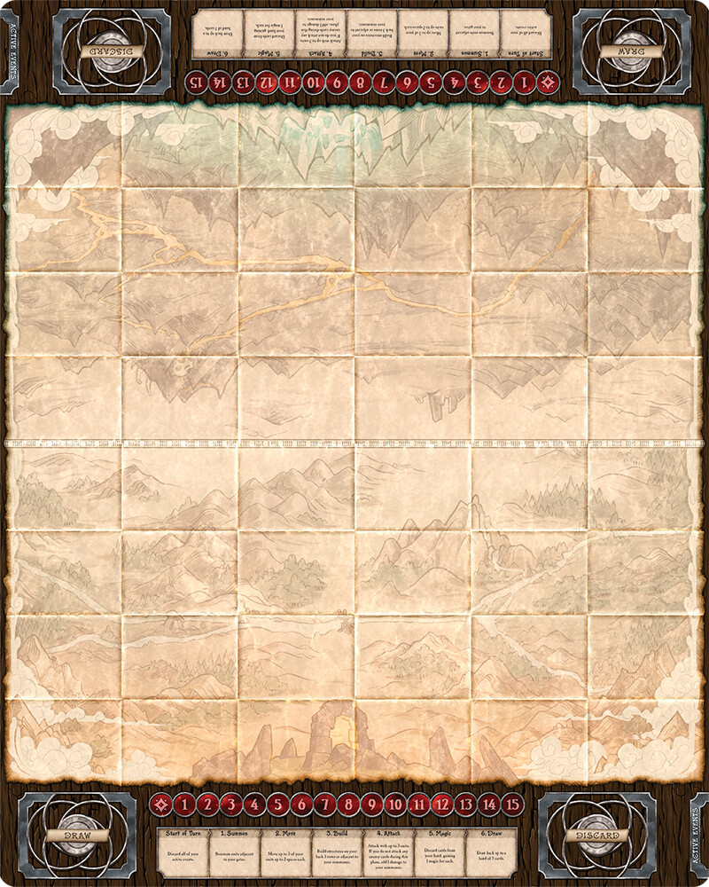 Summoner Wars Playmat Spillmatte til Summoner Wars