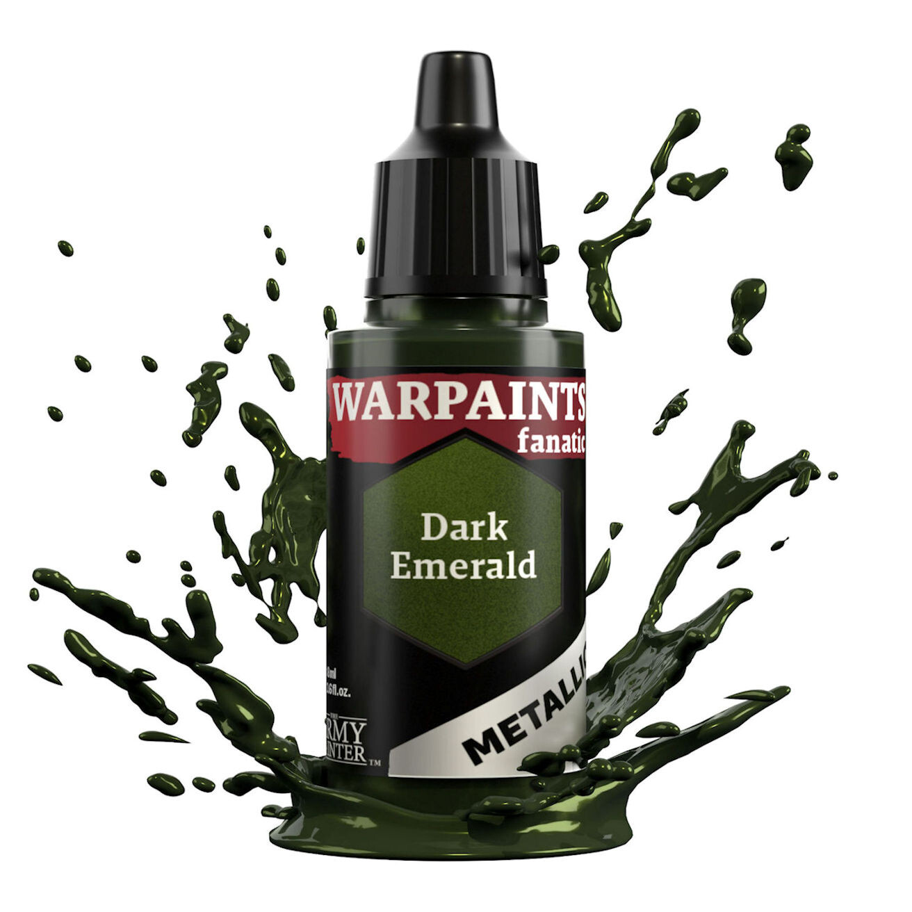 Warpaints Fanatic Dark Emerald Army Painter Metallic