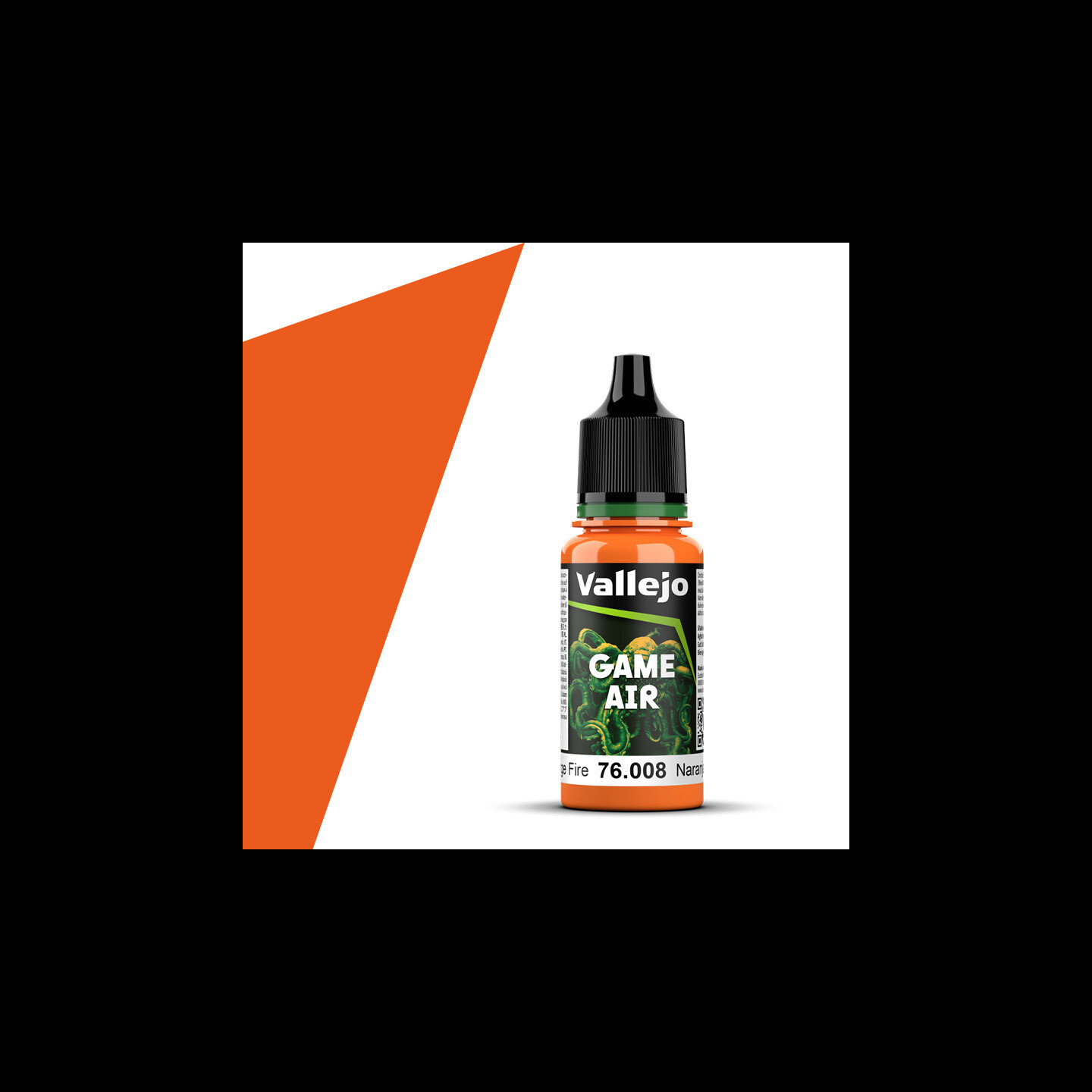Vallejo Game Air Orange Fire 18ml