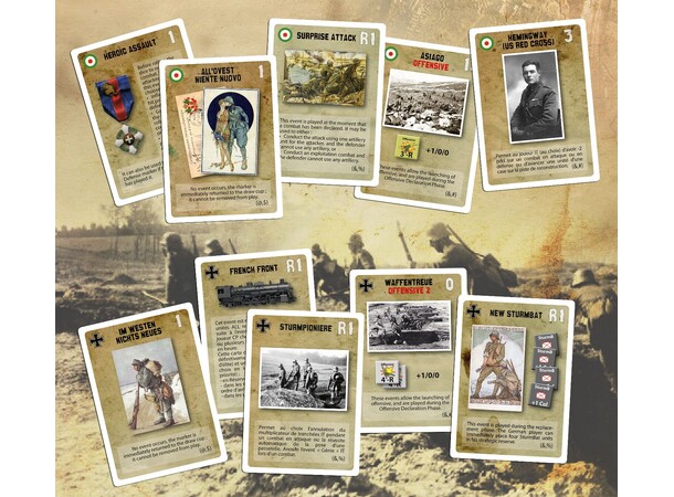 A Farewell to Arms Brädspel Italia 1917-1918 