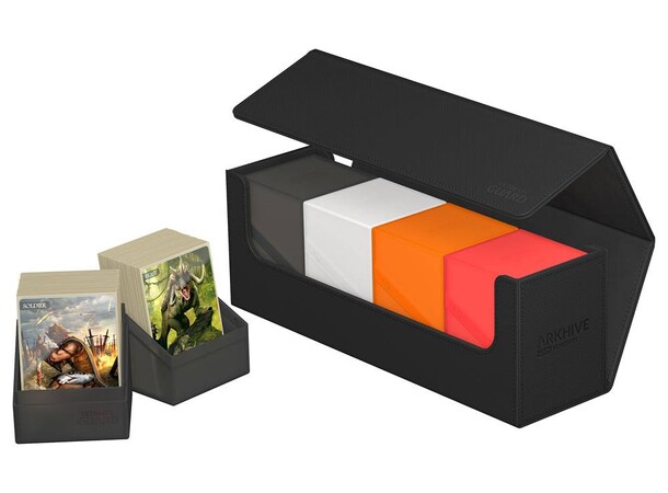 Arkhive Xenoskin 400+ Svart Ultimate Guard - Monocolor 