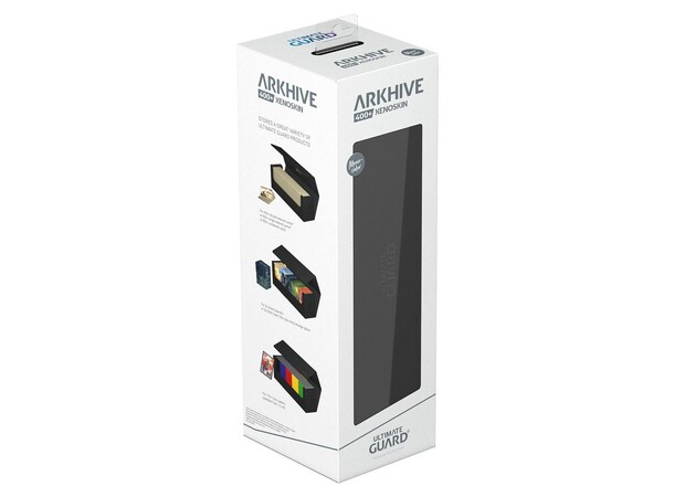 Arkhive Xenoskin 400+ Svart Ultimate Guard - Monocolor 