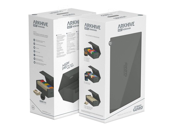 Arkhive Xenoskin 800+ Grå Ultimate Guard - Monocolor 
