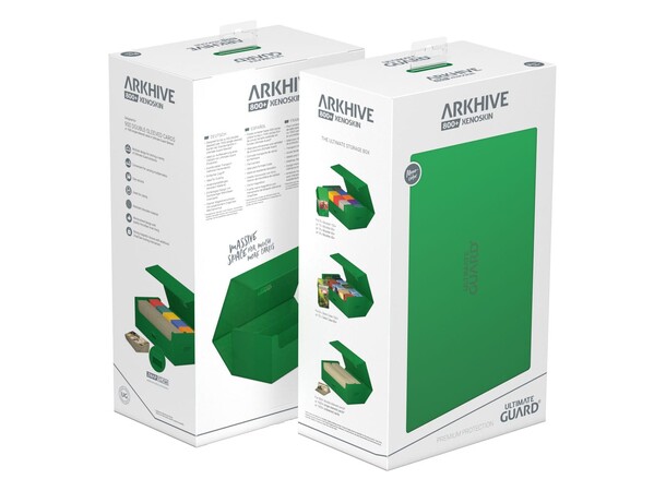 Arkhive Xenoskin 800+ Grønn Ultimate Guard - Monocolor 