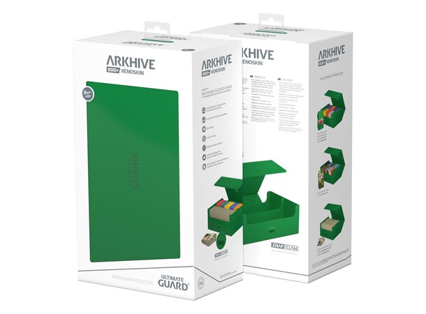 Arkhive Xenoskin 800+ Grønn Ultimate Guard - Monocolor 