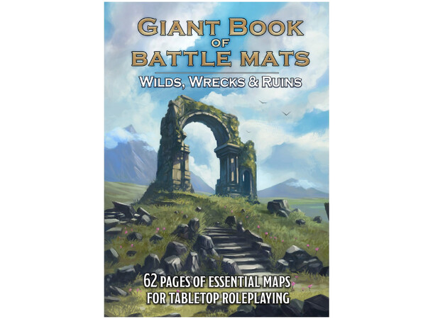 Book of Battle Mats GIANT Wrecks/Ruins