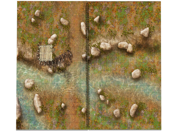 Book of Battle Mats GIANT Wrecks/Ruins 