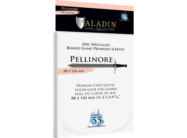 Brädspel Kortskydd 55 st 88x126 Paladin Pellinore Epic Specialist 