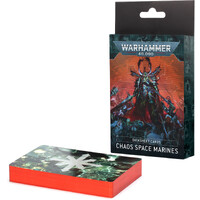 Chaos Space Marines Datasheet Cards Warhammer 40K