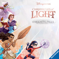 Chronicles of Light Brettspill Darkness Falls Disney Edition