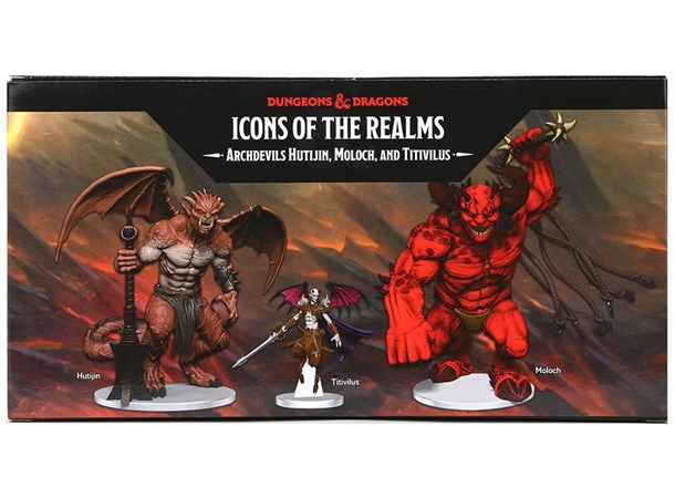 D&D Figur Icons Archdevils Hutijin/Moloc Dungeons & Dragons Icons of the Realms