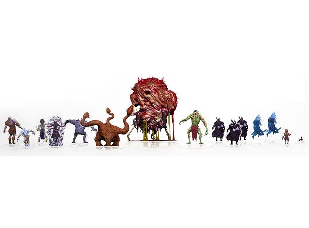 D&D Figur Idols 2D Boneyards Set 1 Dungeons & Dragons Idols of the Realms