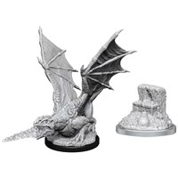 D&D Figur Nolzur White Dragon Wyrmling Nolzur's Marvelous Miniatures