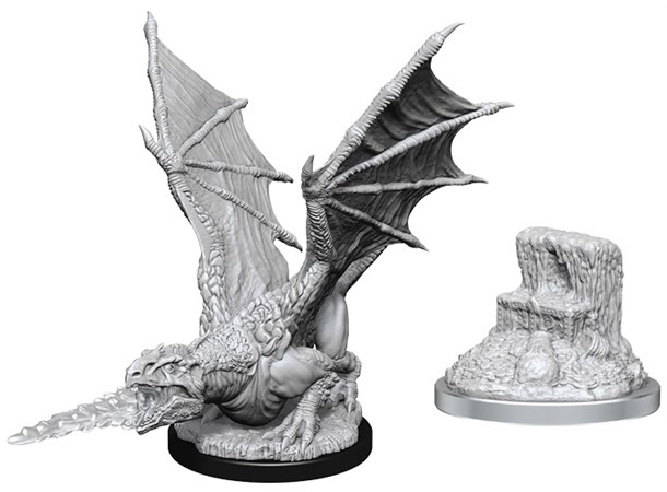 D&D Figur Nolzur White Dragon Wyrmling Nolzur's Marvelous Miniatures