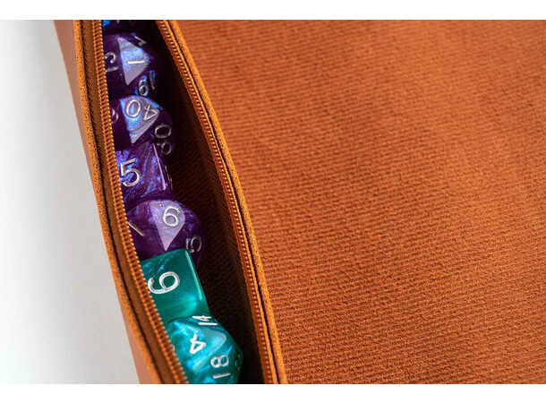 Dice Rolling Scroll Leather