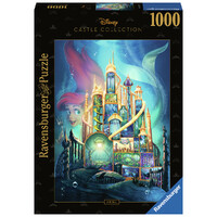 Disney Castle Ariel 1000 biter Ravensburger Puzzle Puslespill