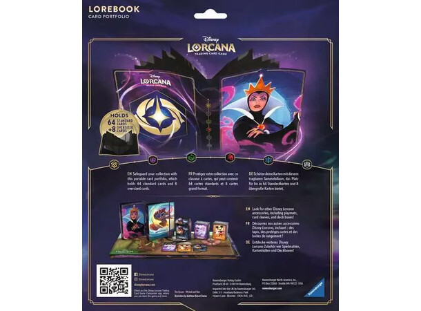 Disney Lorcana Portfolio Evil Queen 