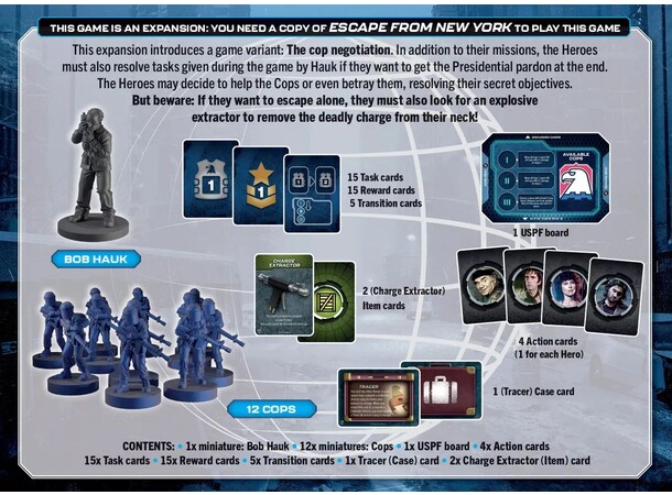 Escape from New York US Police Forces Expansion till Escape from New York 