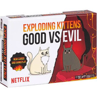 Exploding Kittens Good vs Evil Kortspill 