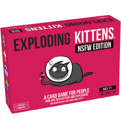 Exploding Kittens NSFW Ed Pink - Norsk Not Safe for Work Edition