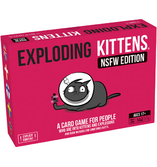 Exploding Kittens NSFW Ed Pink - Norsk Not Safe for Work Edition
