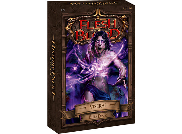 Flesh & Blood History 1 Blitz Viserai Ferdigbygget 40+ kort deck